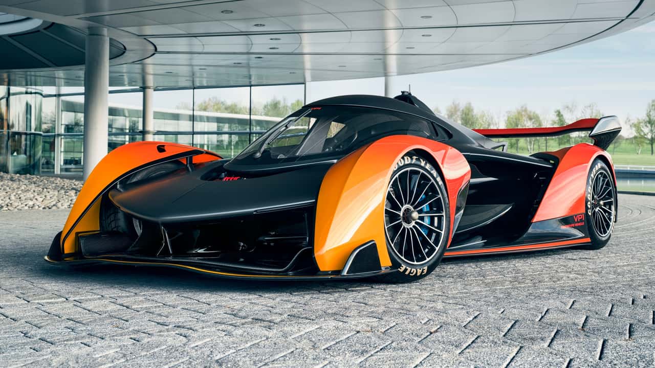 Fully electric deals mclaren