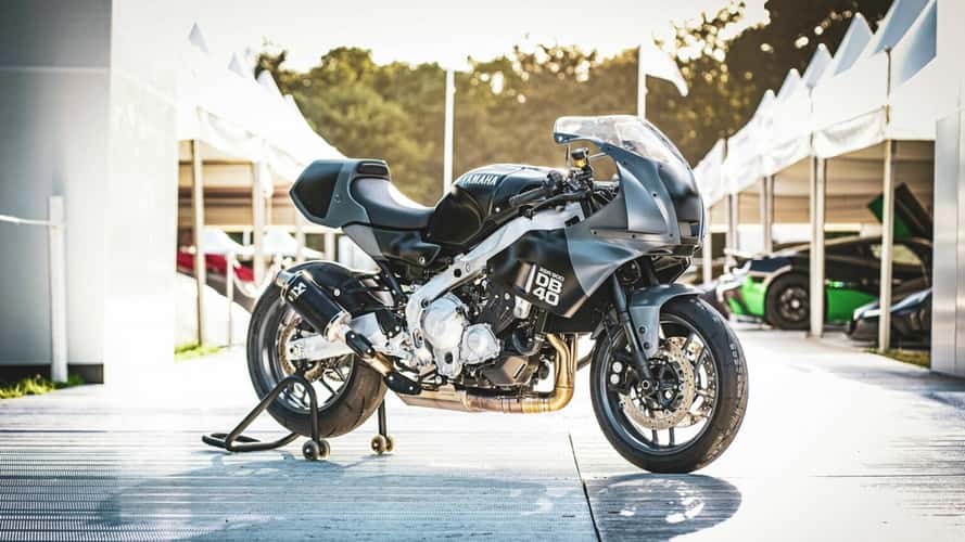 Prototipe Yamaha XSR900 DB40 yang Dipamerkan di Goodwood 2023