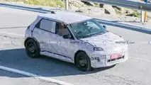 Renault 5 eléctrico, fotos espía