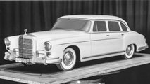 Mercedes-Benz 600 (W 100, 1964 bis 1981). Frühes Designmodell von 1956