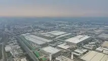 La fabbrica Volkswagen-SAIC di Anting