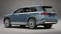 Toyota Century SUV (2024) als inoffizielles Rendering
