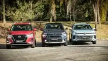 Comparativo: Citroën Basalt vs. Nissan Kicks Play vs. VW Tera