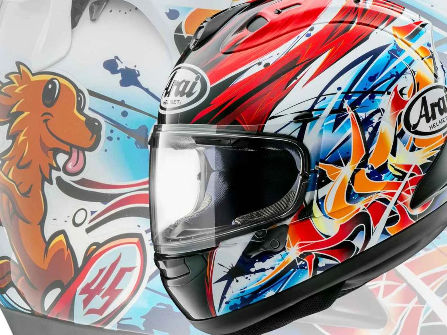 メガクリーブイex #112 スペシャルアートレア The Surfing Dog On This Motorcycle Helmet Has Viral Internet History