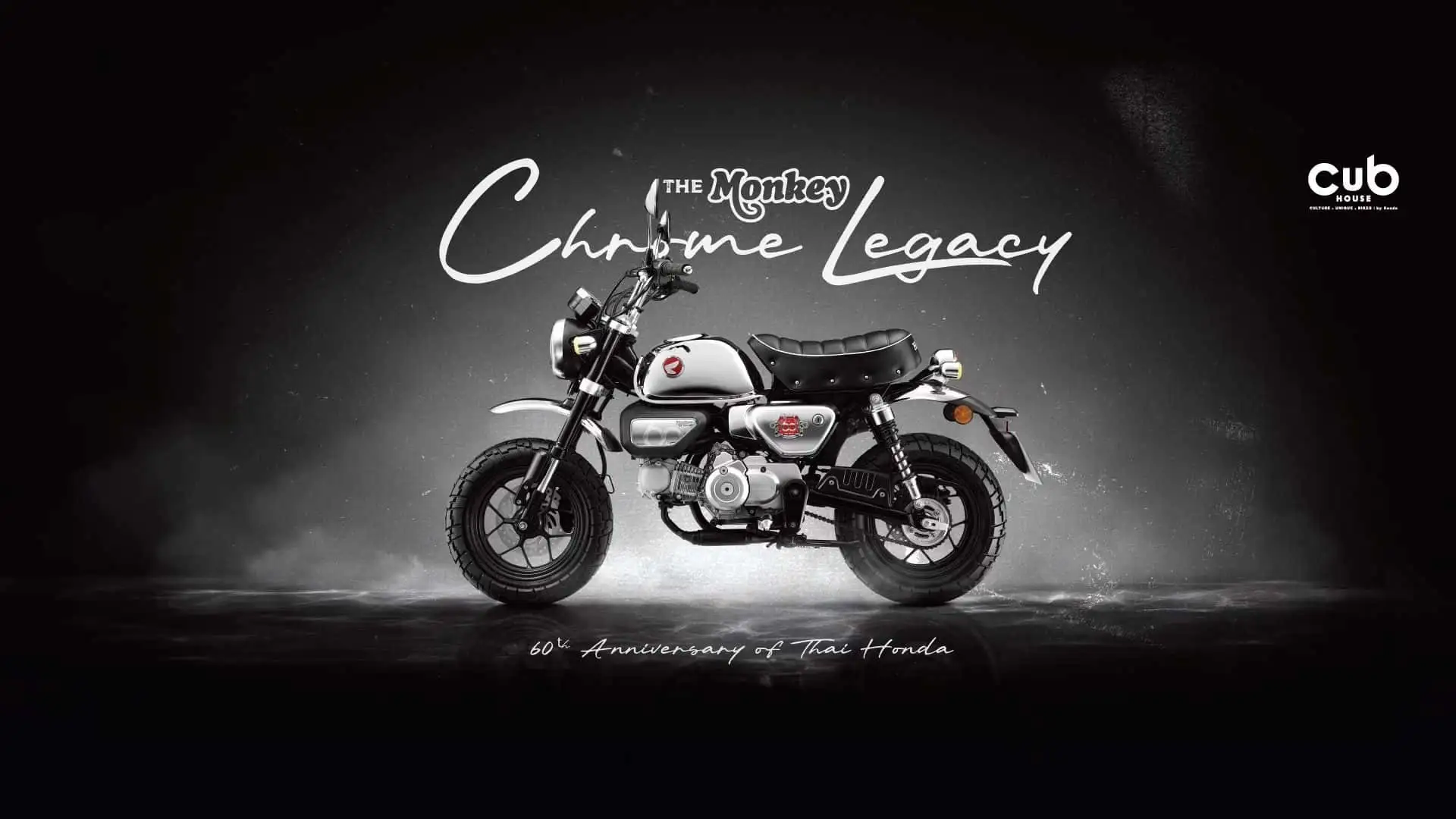 This Special Anniversary Honda Monkey is Shiny and Chrome