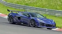 2026 Chevrolet C8 Corvette Zora spy shots undisguised exterior 24