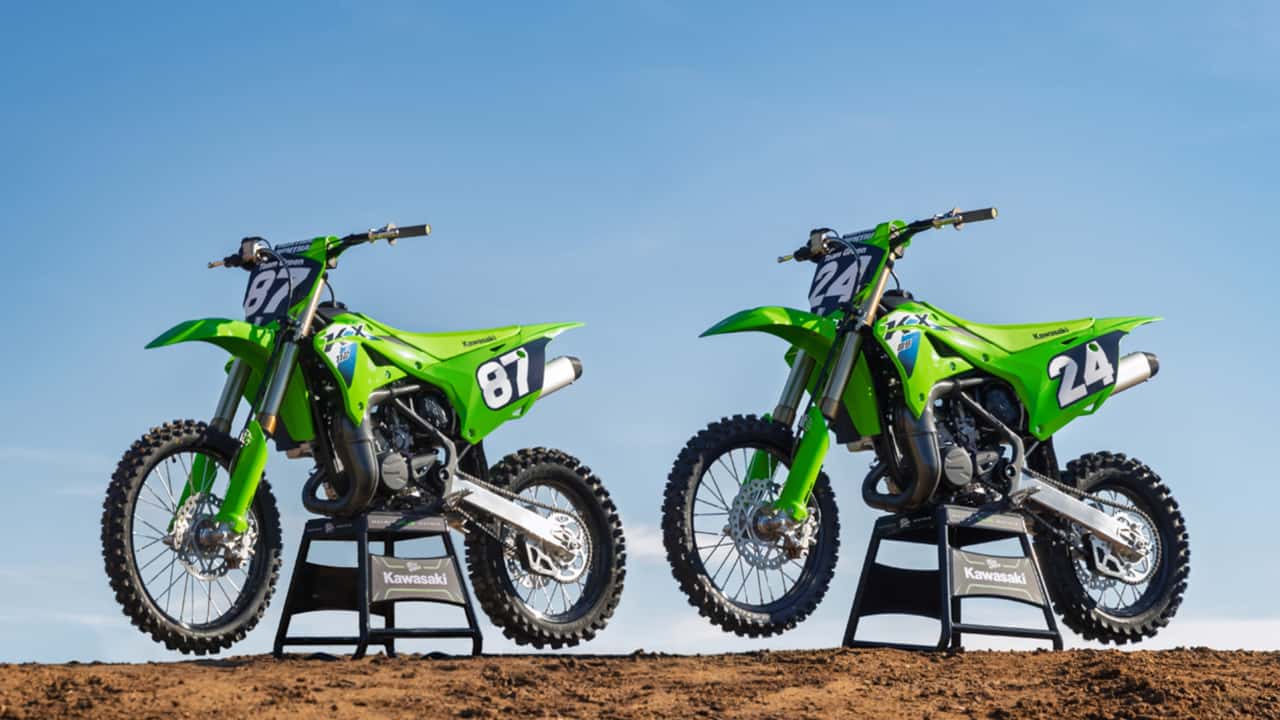 Маленькие Kawasaki для больших побед в Supercross