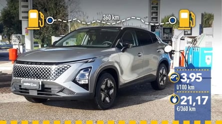 Omoda 5 SHS-H 2026: prueba de consumo real