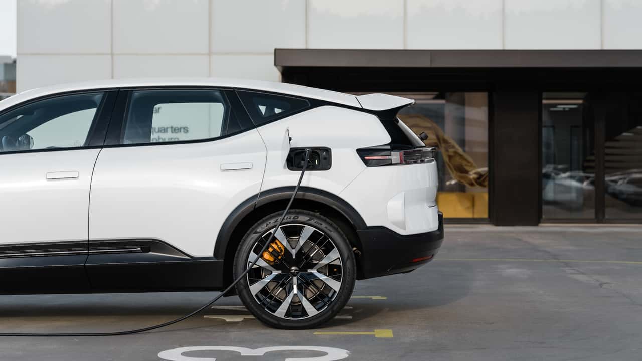 Polestar 3 beim Laden