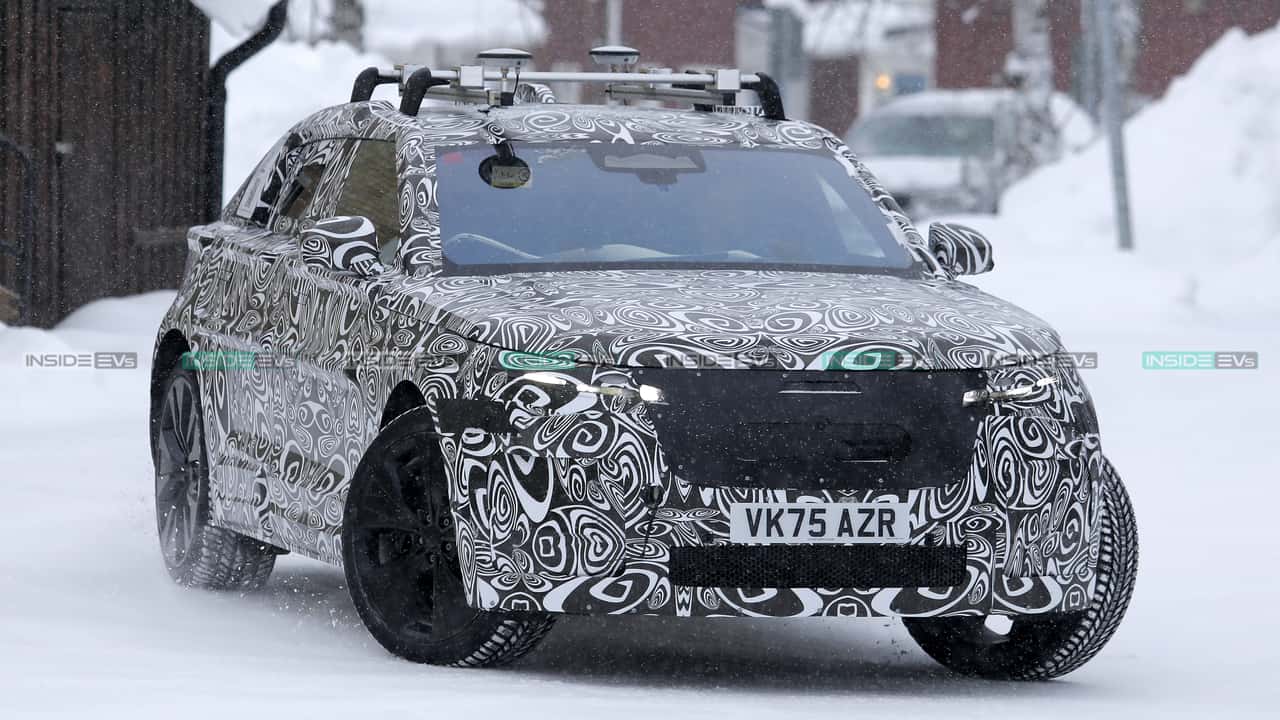 Range Rover Velar Elektro Erlkönig