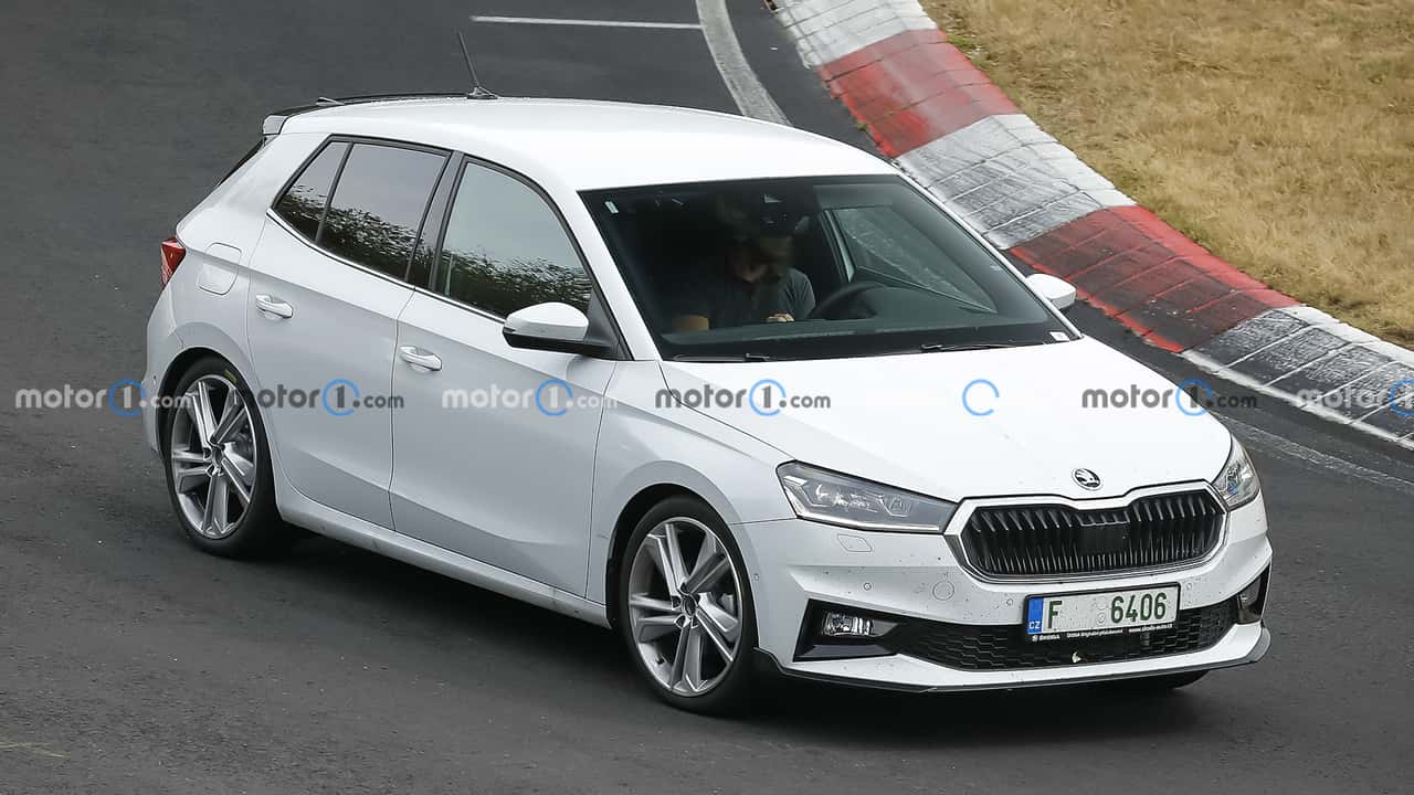 Skoda Fabia RS (2026) Erlkönig