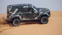 Land Rover Defender Rally, le prove in Marocco