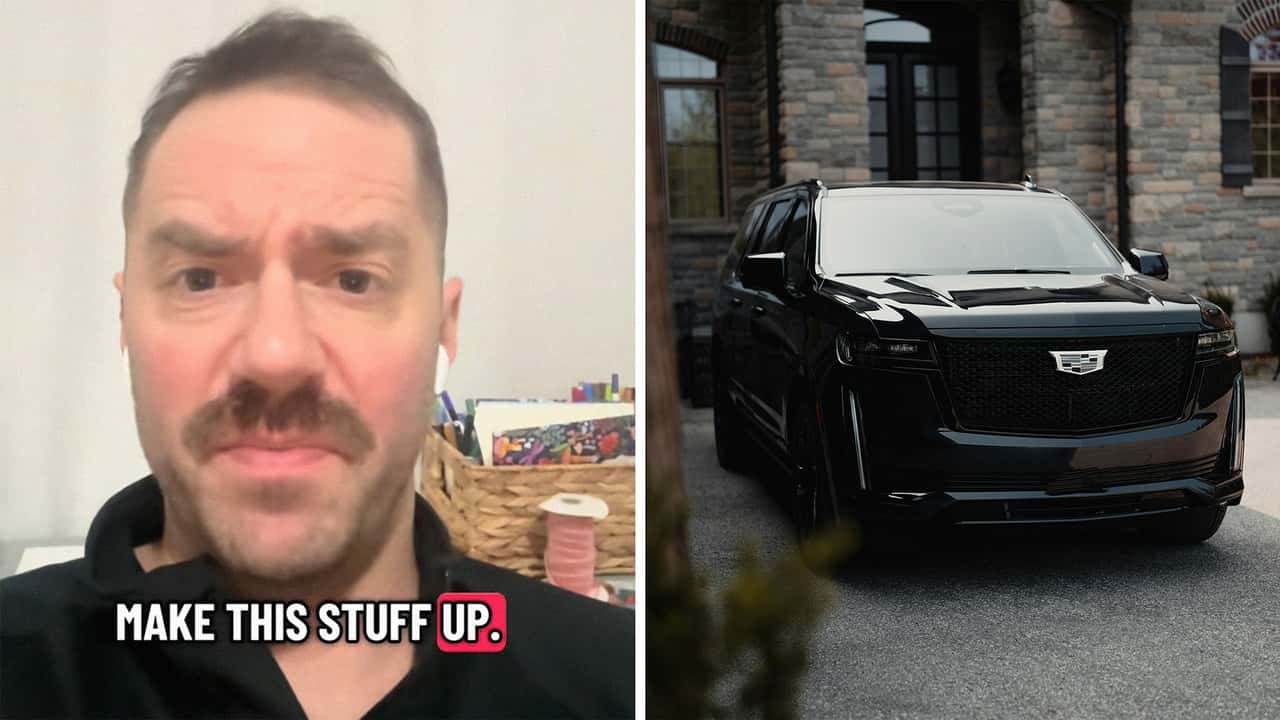 Man declines dealership repair on his Escalade. Then he demands they do it for free