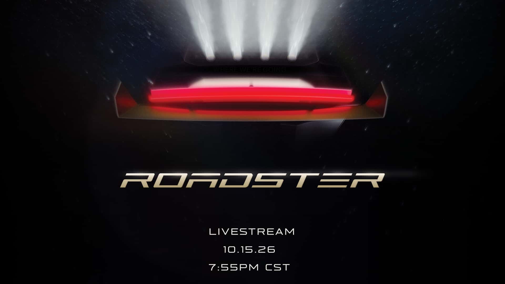 Tesla to Reveal New Roadster: Livestream Details Announced