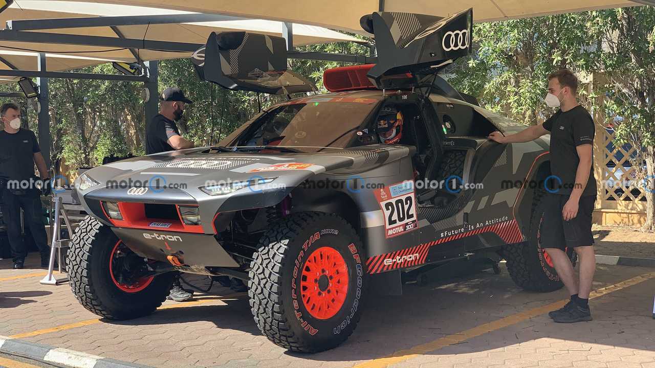 Audi RS Q e-tron en el Dakar 2022