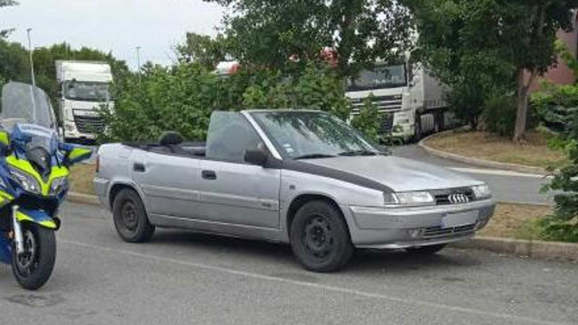 Recordamos este Citroën Xantia ¡cabrio! detenido en Francia