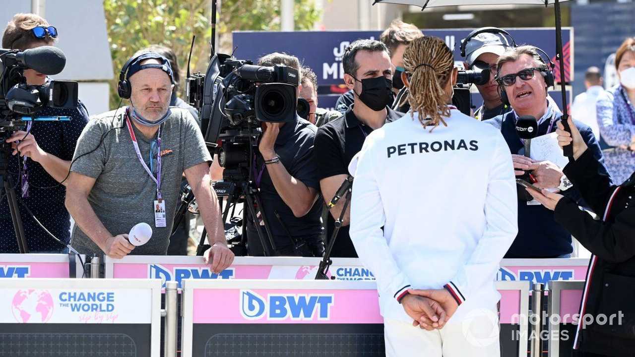 Lewis Hamilton at Bahrain GP 2022