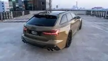 Audi RS6 Avant Tactical Green by ABT