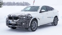 BMW X6 Elölnézet Facelift Kém fénykép