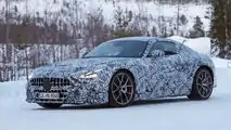 Mercedes-AMG GT Coupé 2023, fotos espía