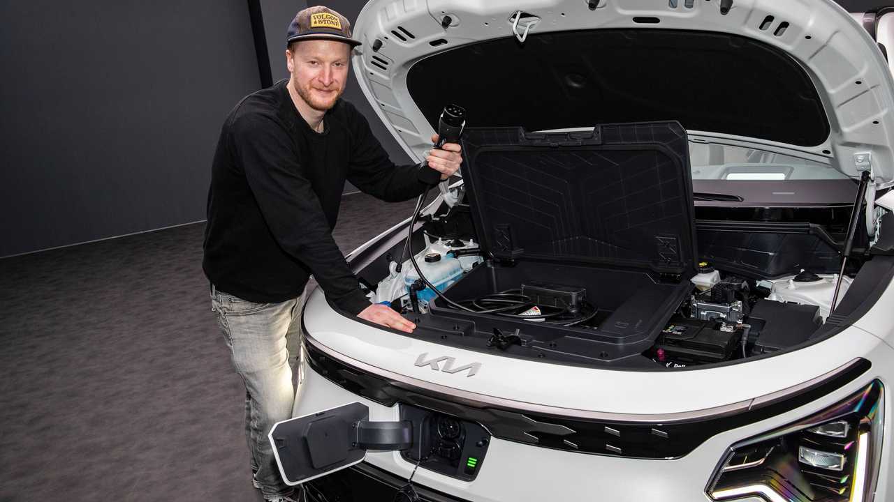 Kia Niro EV (2022) dans le premier échantillon de siège