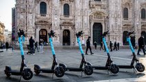La nuova flotta Helbiz a Milano