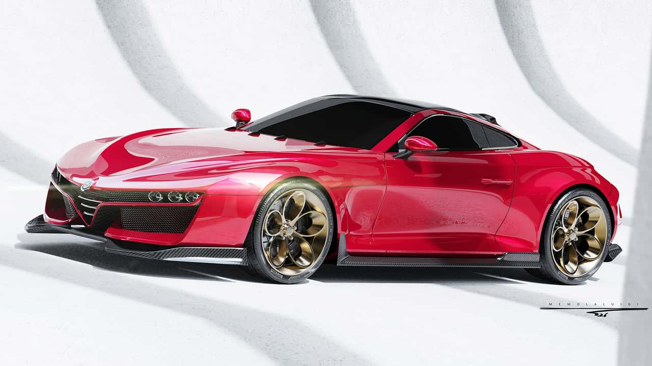 Vi piacerebbe un'Alfa Romeo coupé fatta così