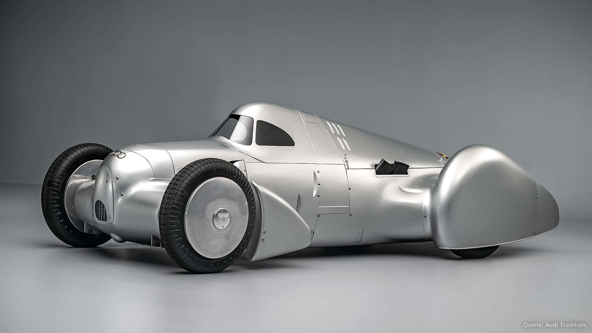 Audi Has Recreated A 16-Cylinder Record Car: Classics