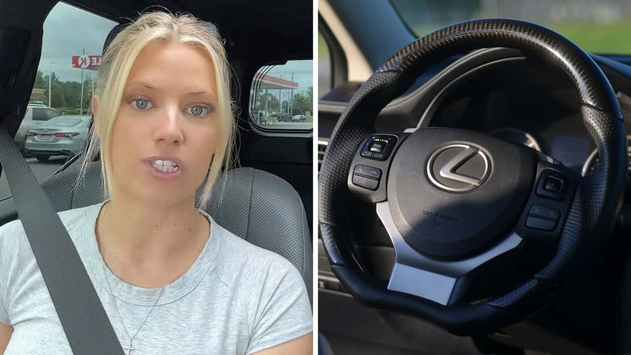 Woman buys a new Lexus. Then she realizes it only has a 14-gallon gas tank