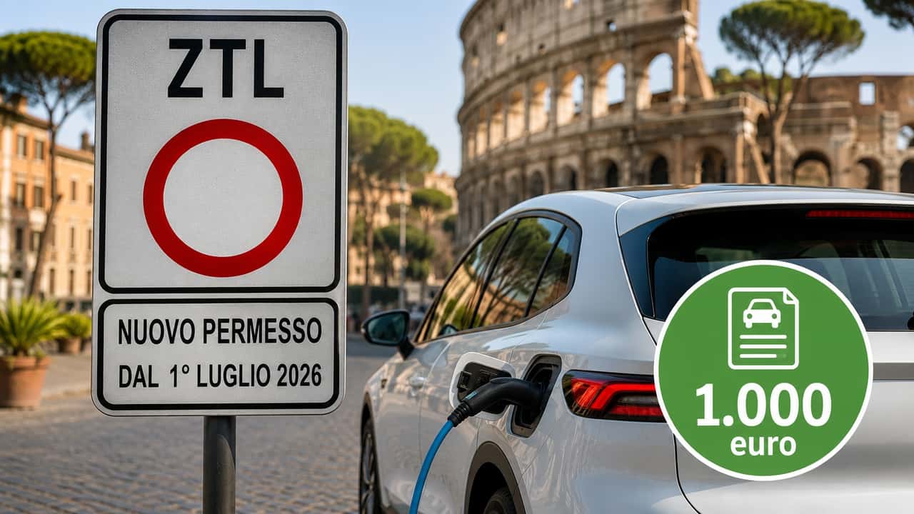 ZTL Roma, dal 1° luglio elettriche a pagamento ecco come e perché