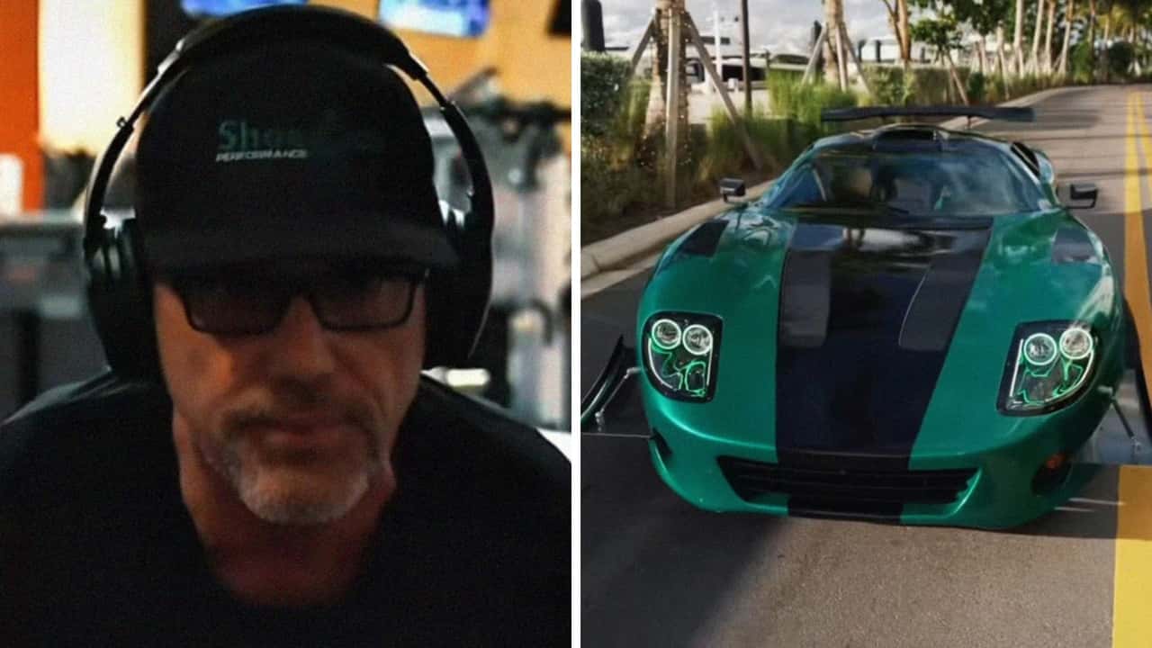 Man Builds Custom Sports Car.