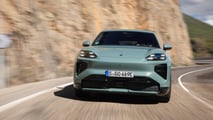 Porsche Cayenne Turbo Electric (2026) in Mysticgrünmetallic: Das Exterieur