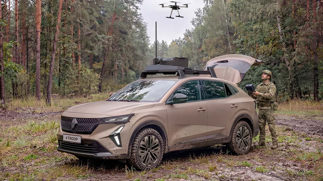 Renault und Thales stellen den 4 TROOP vor