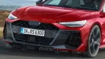 Audi RS 6 (2026), el render de Motor1.com