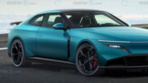 R36 Nissan GT-R Rendering By Motor1