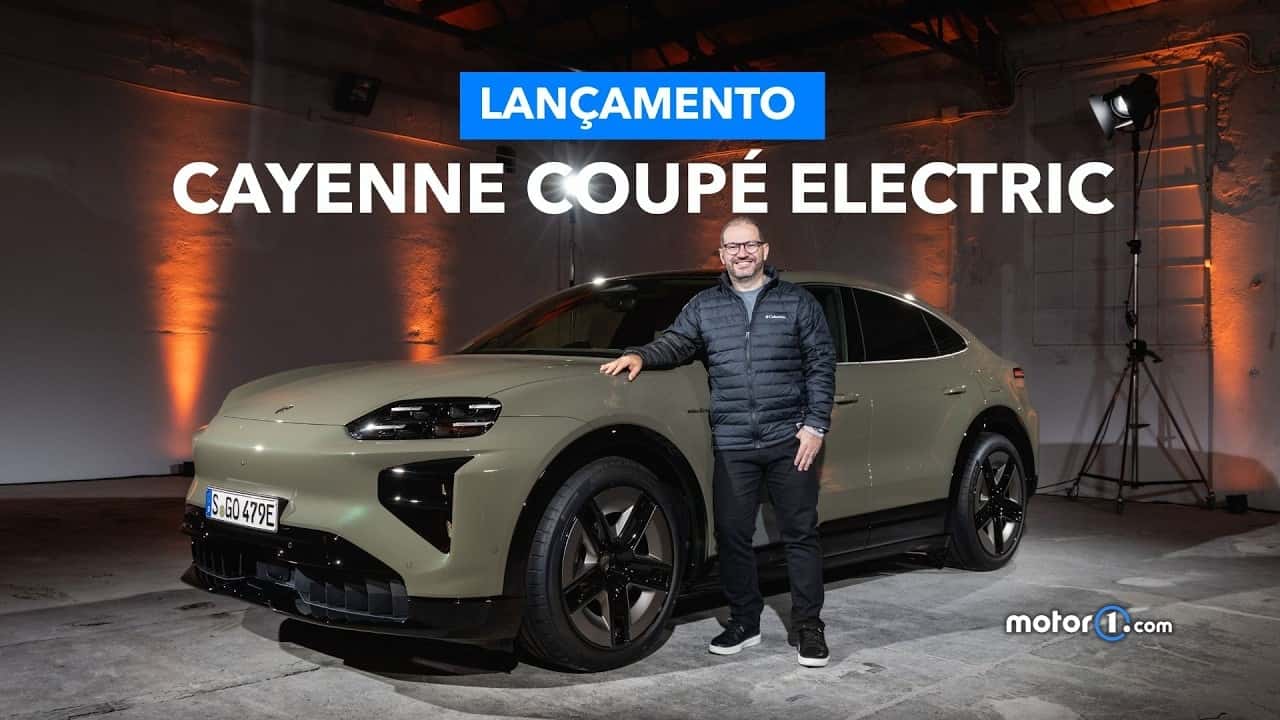Estreia mundial: Novo Porsche Cayenne Coupé Electric une luxo e 1.156 cv