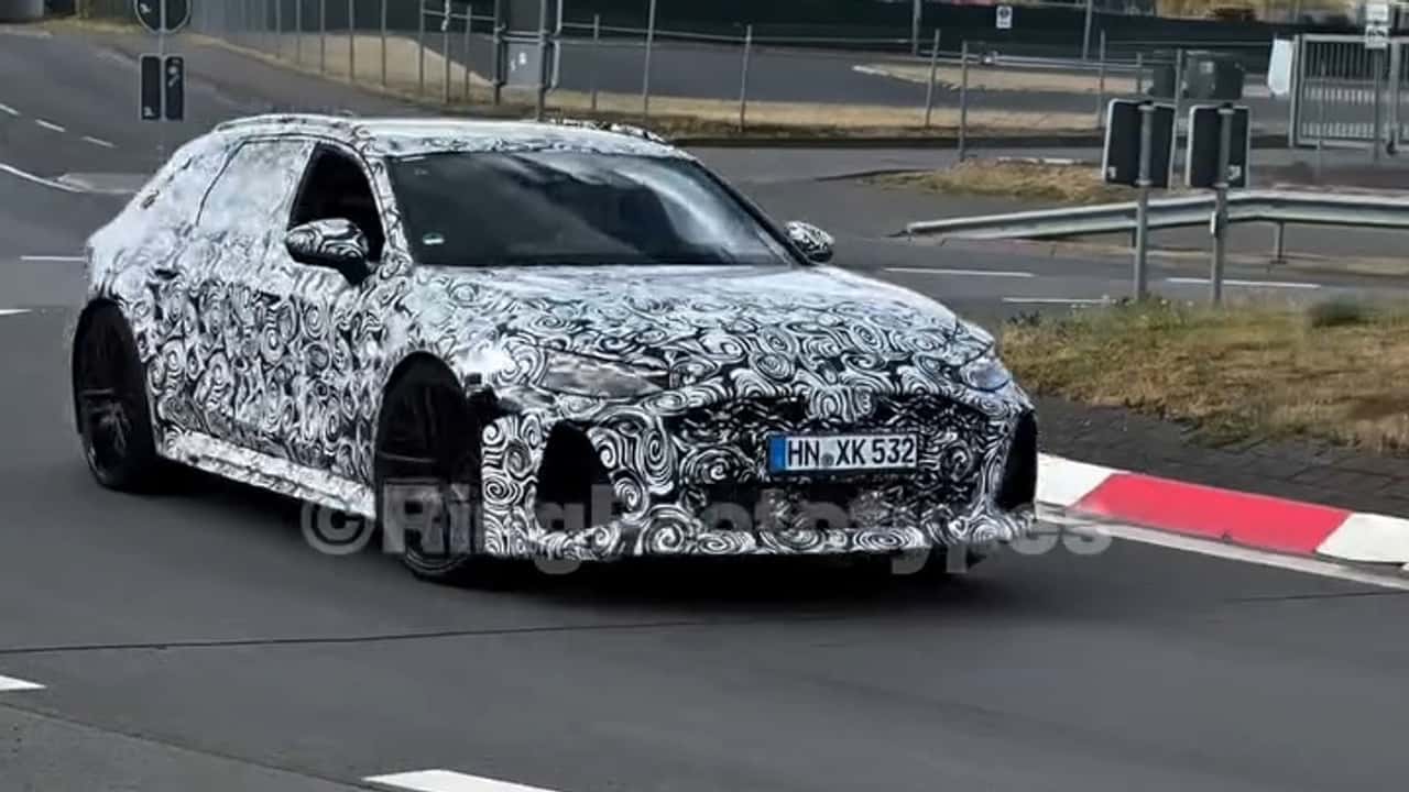 Nuova Audi RS6, il video spia scatena il caos sul motore V6