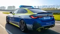 BMW i4 per la polizia tedesca, il tuning di AC Schnitzer