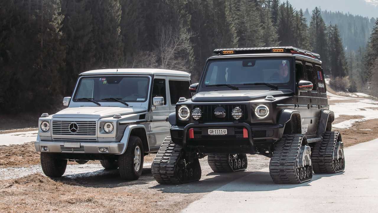 delta4x4 Mercedes G500 Caterpillar