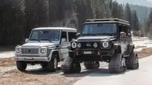 delta4x4 Mercedes G500 Caterpillar