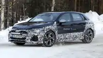 Photos d'espionnage de l'Audi S3 Facelift