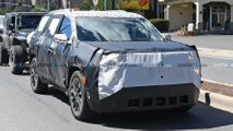 2024 GMC Acadia Front View Spy Photo
