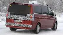 Makyajlı Mercedes-Benz EQV Casus Fotoğrafları