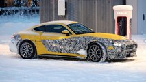 2023 Mercedes-AMG GT Coupe less camo spy photo