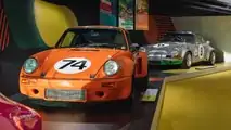 Exposición espíritu Carrera RS en el Porsche Museum