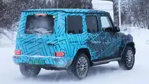 Mercedes-Benz EQG Spy Photos