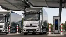 Mercedes eTruck Charging Park