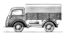 Opel Blitz Pritschen-Transporter Type 1,5-23 COE, 1937