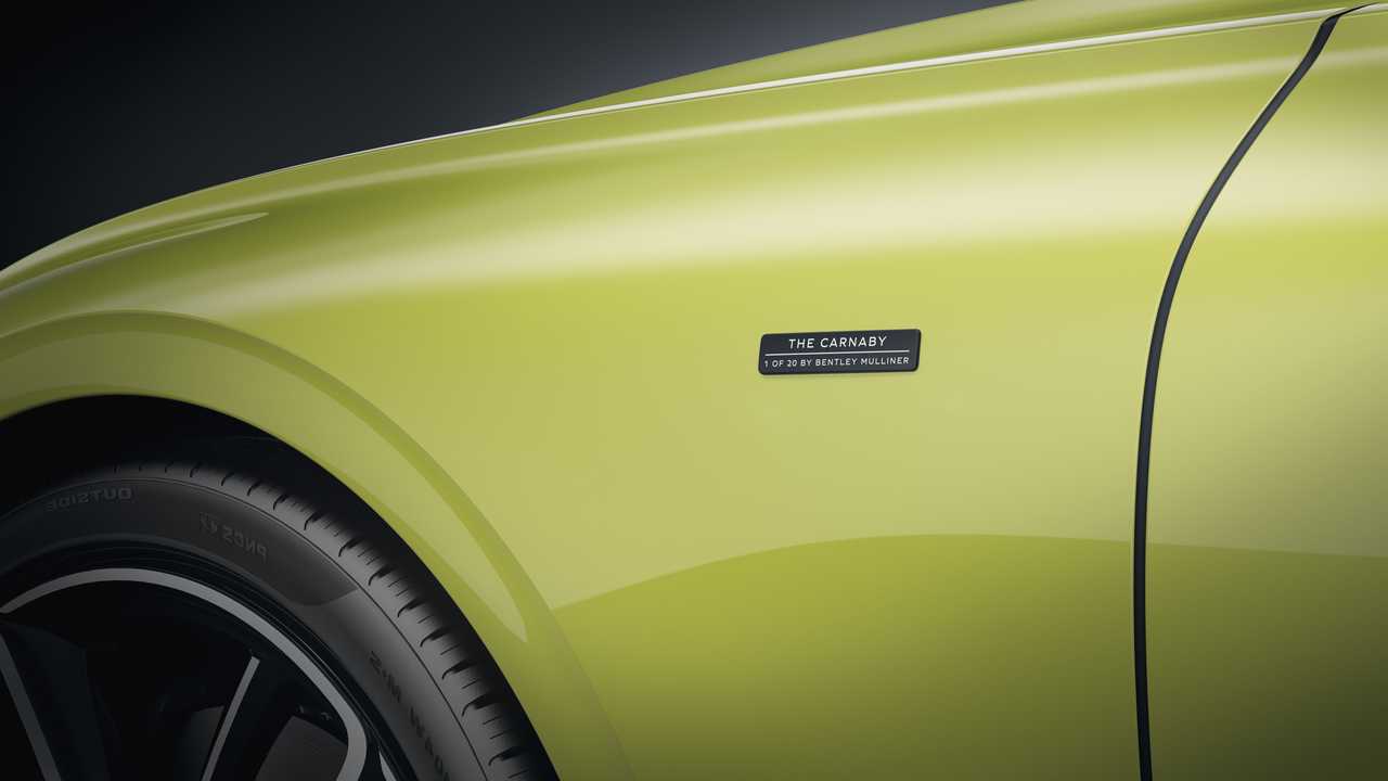 I 20 anni in Cina di Bentley