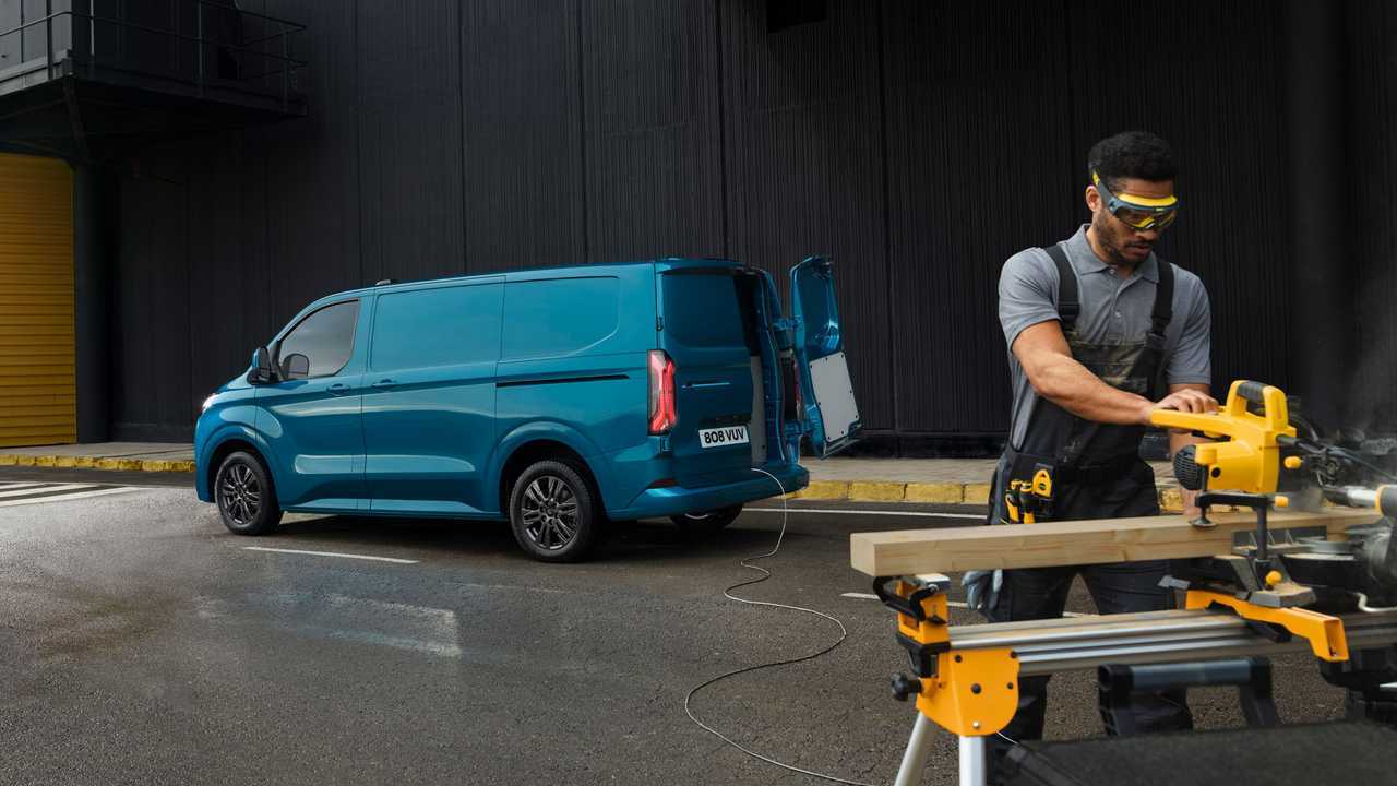 Ford E-Transit Custom: Das Exterieur
